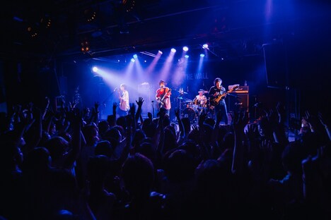 「KANA-BOONの格付けされるバンドマンツアー 2016」台湾・台北 THE WALL公演の様子。（写真提供：Ki/oon Music）