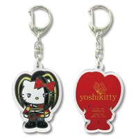 「yoshikitty YOSHIKIMONO」アクリルキーホルダー