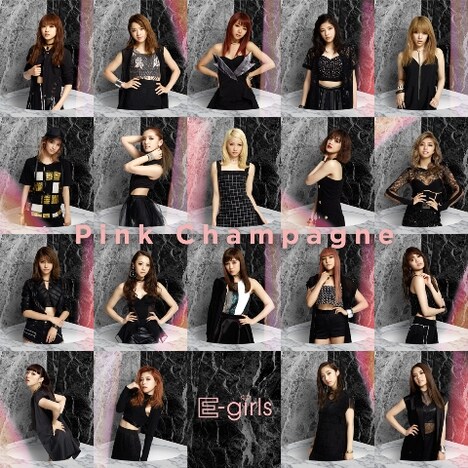 E-girls「Pink Champagne」ジャケット