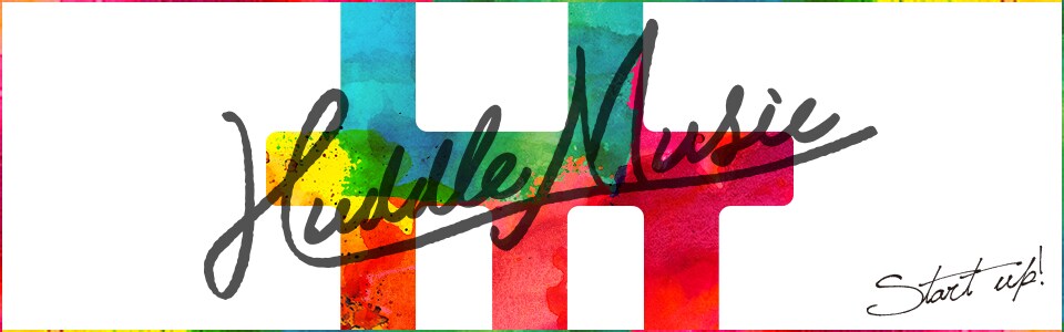 HUDDLE MUSIC告知ビジュアル
