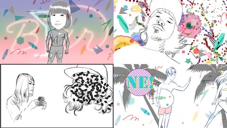 ザ・なつやすみバンド「Odyssey」ミュージックビデオイメージ