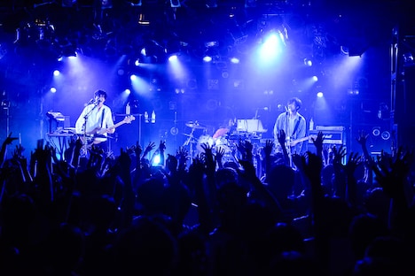 avengers in sci-fi「Dune Walk Tour」東京・渋谷CLUB QUATTRO公演の様子。（撮影：橋本塁［SOUND SHOOTER］）