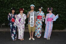 ゆるめるモ！「サマーボカン」MV撮影時の様子。