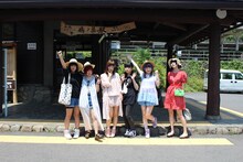 ゆるめるモ！「サマーボカン」MV撮影時の様子。