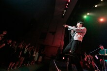 ORIGINAL LOVE「25周年アニバーサリー・ツアー」の東京・昭和女子大学人見記念講堂公演の様子。（撮影：柴田恵理）