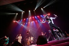 ORIGINAL LOVE「25周年アニバーサリー・ツアー」の東京・昭和女子大学人見記念講堂公演の様子。（撮影：柴田恵理）