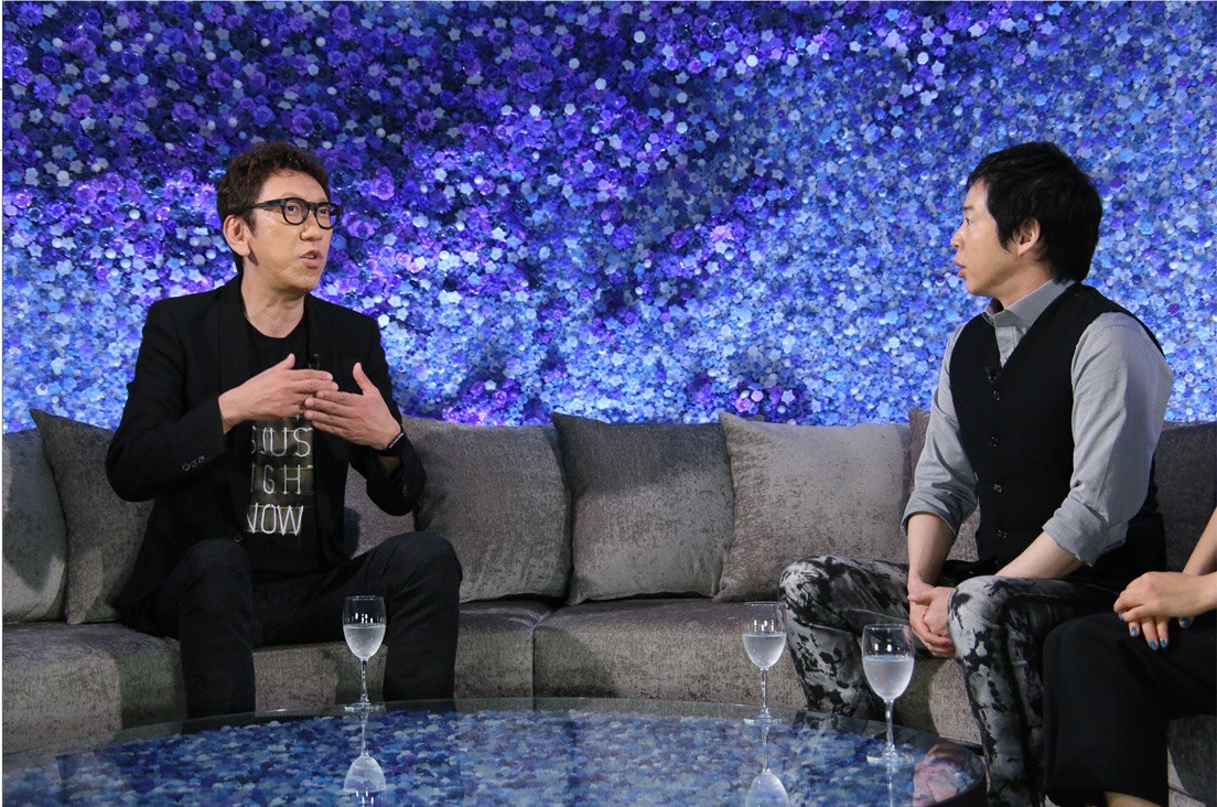 左から布袋寅泰、今田耕司。 (c)日本テレビ