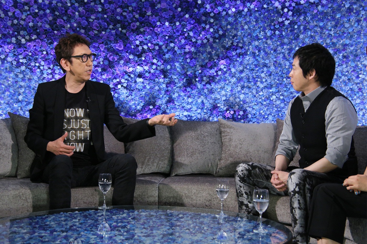 左から布袋寅泰、今田耕司。 (c)日本テレビ