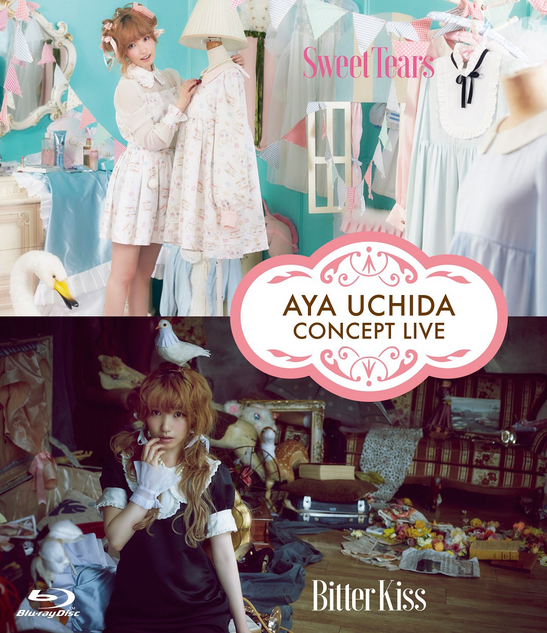 内田彩「AYA UCHIDA CONCEPT LIVE ～Bitter Kiss～ ～Sweet Tears～」ジャケット