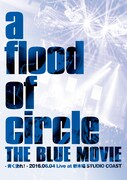 a flood of circle「THE BLUE MOVIE -青く塗れ!- 2016.06.04 Live at 新木場STUDIO COAST」通常盤DVDジャケット