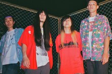 GEZAN。右がシャーク・安江（Dr）。