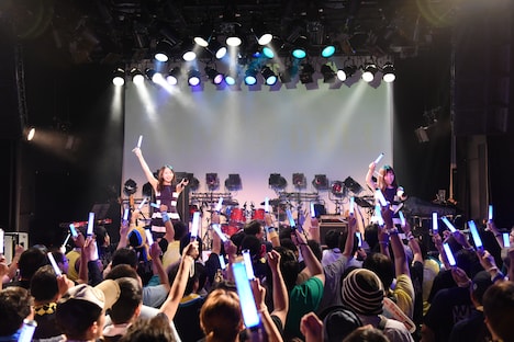 WHY@DOLLワンマンライブ「SUMMER～MUSIC OF（EN）JOY～」の様子。