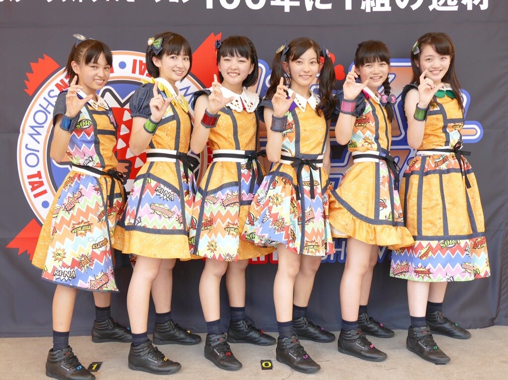 ばってん少女隊、ツアー初日にドラゴンボールカラーの新衣装披露