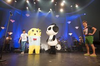 ふなっしーが登場したアンコールの様子。（撮影：樋口涼）