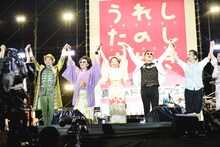 左から渡和久、レキシ、吉田美和、陣内孝則、中村正人。  （撮影：植松千波、橋本塁［SOUND SHOOTER］）