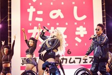 渡辺直美のステージの様子。  （撮影：植松千波、橋本塁［SOUND SHOOTER］）