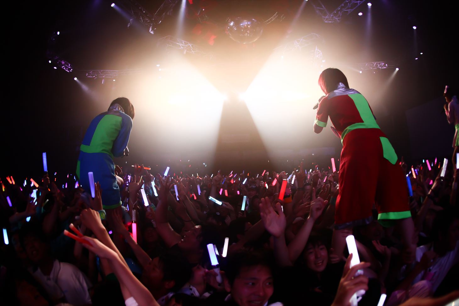 左からあの、しふぉん。 （Photo by Shingo Tamai）