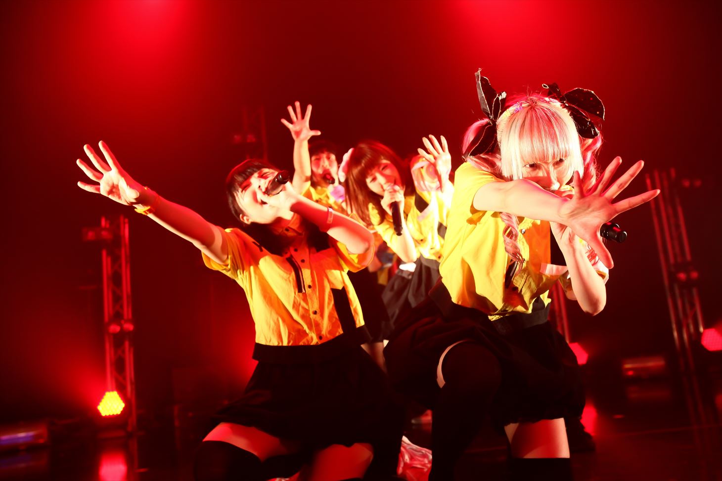 ゆるめるモ！ （Photo by Shingo Tamai）