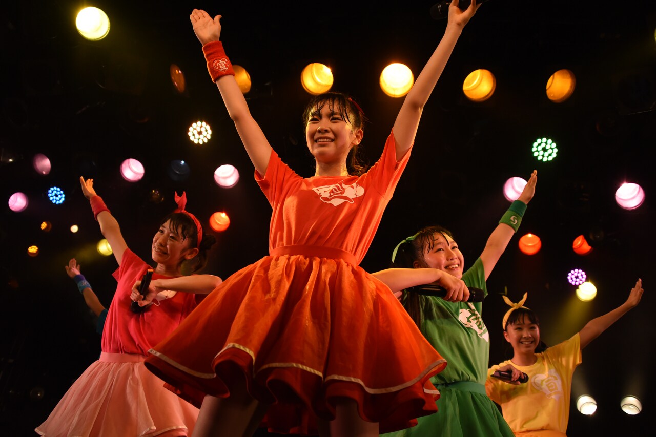 「ときめき▽宣伝部 渋谷クアトロックオーン▽!! ～オルスタライブ Vol.1～」の様子。