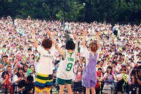 「SHISHAMO NO YAON!!! 2016」青空編の様子。（撮影：岡田貴之）