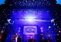 「SHISHAMO NO YAON!!! 2016」夜空編の様子。（撮影：岡田貴之）
