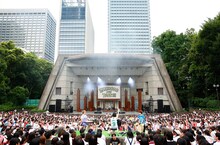 「SHISHAMO NO YAON!!! 2016」青空編の様子。（撮影：岡田貴之）