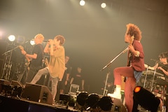Does Spyair アクア Okamoto S ねごと Chicoが 銀魂 に熱演捧げる 音楽ナタリー