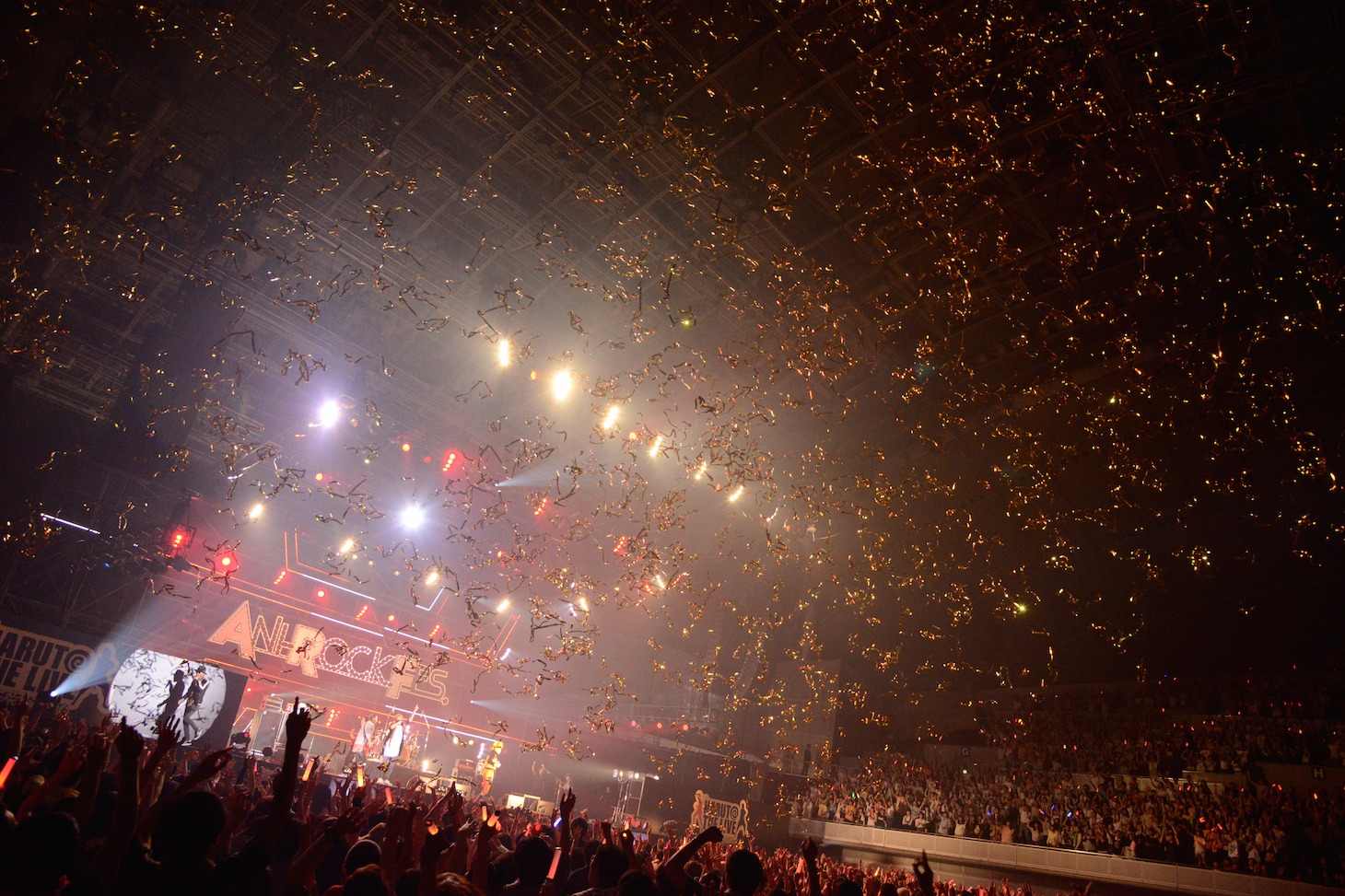 「ANI-ROCK FES. NARUTO THE LIVE 2016」の様子。