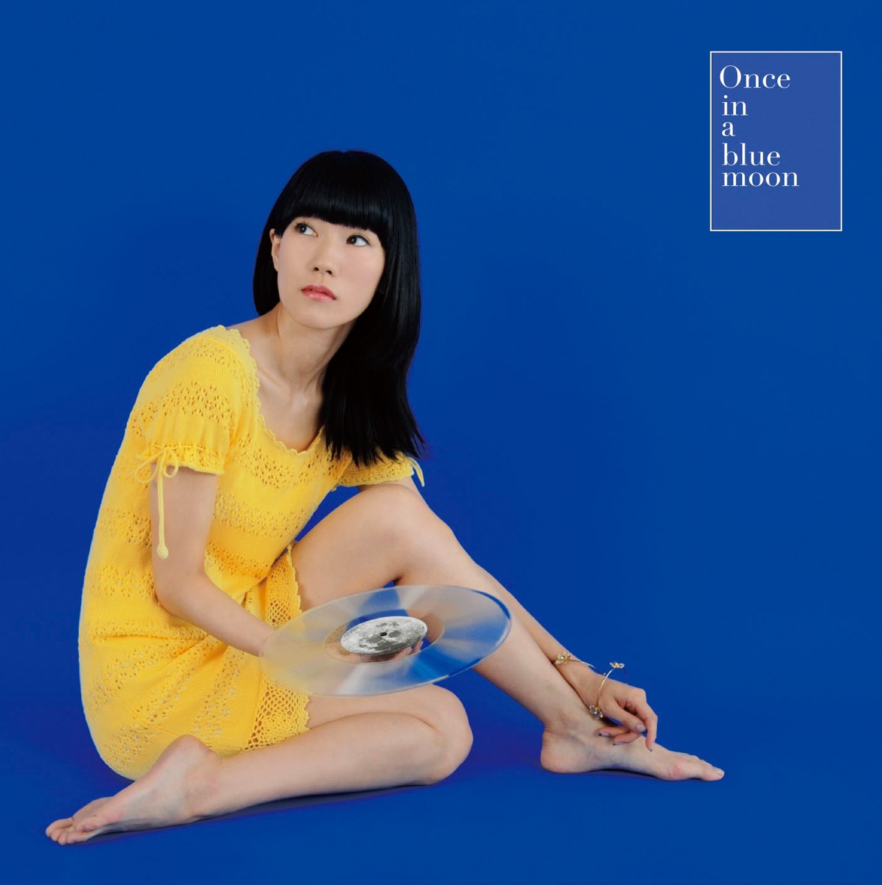 野佐怜奈とブルーヴァレンタインズ「Once in a blue moon」ジャケット