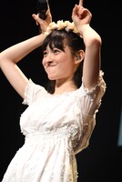 柏木ひなたがよくモノマネするちゅうえい（流れ星）のモノマネをする松野莉奈。