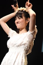 柏木ひなたがよくモノマネするちゅうえい（流れ星）のモノマネをする松野莉奈。