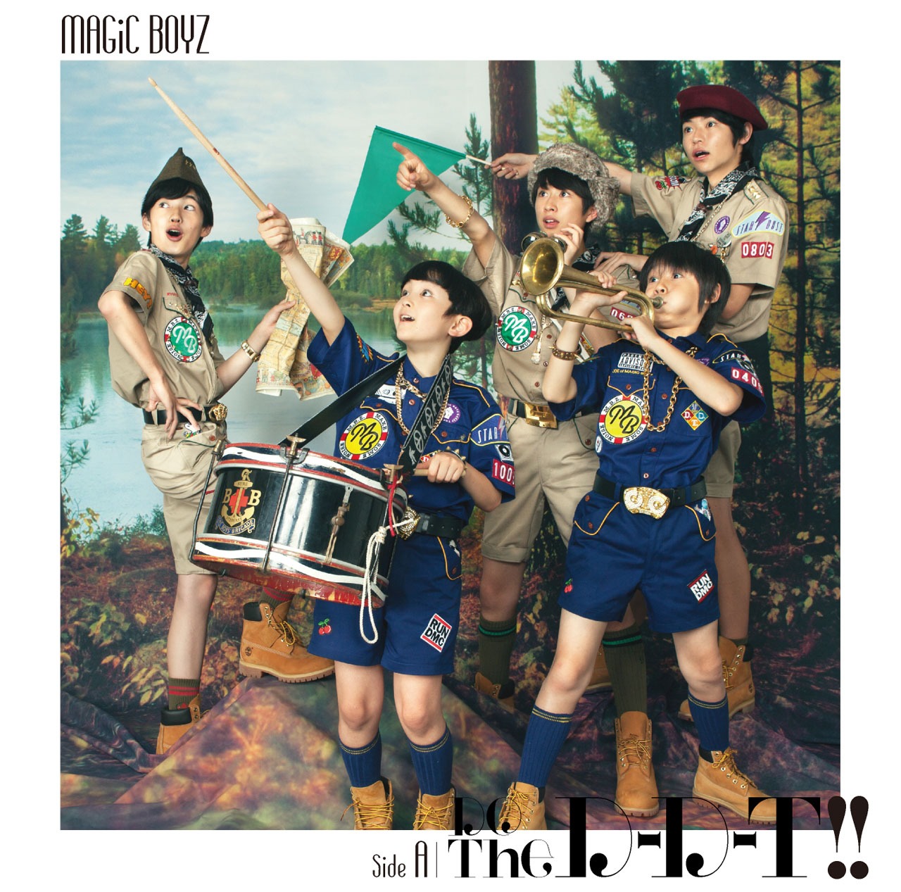 MAGiC BOYZ「Do The D-D-T!!」CHA盤ジャケット