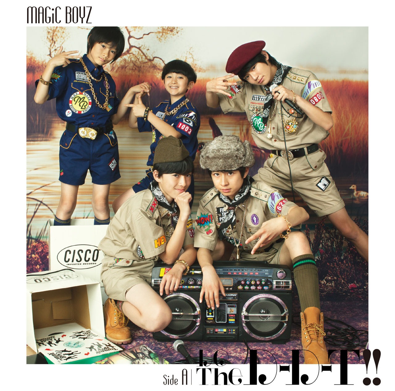 MAGiC BOYZ「Do The D-D-T!!」DO盤ジャケット