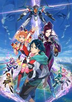 テレビアニメ「マクロスΔ」キービジュアル ©2015 ビックウエスト8 / マクロスデルタ製作委員会