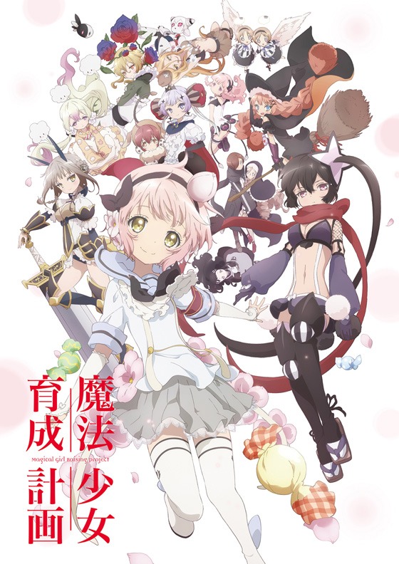 テレビアニメ「魔法少女育成計画」キービジュアル (c) 2016遠藤浅蜊・宝島社 / まほいく