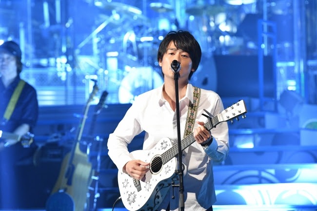 「音楽の日」より尾崎裕哉。 (c)TBS