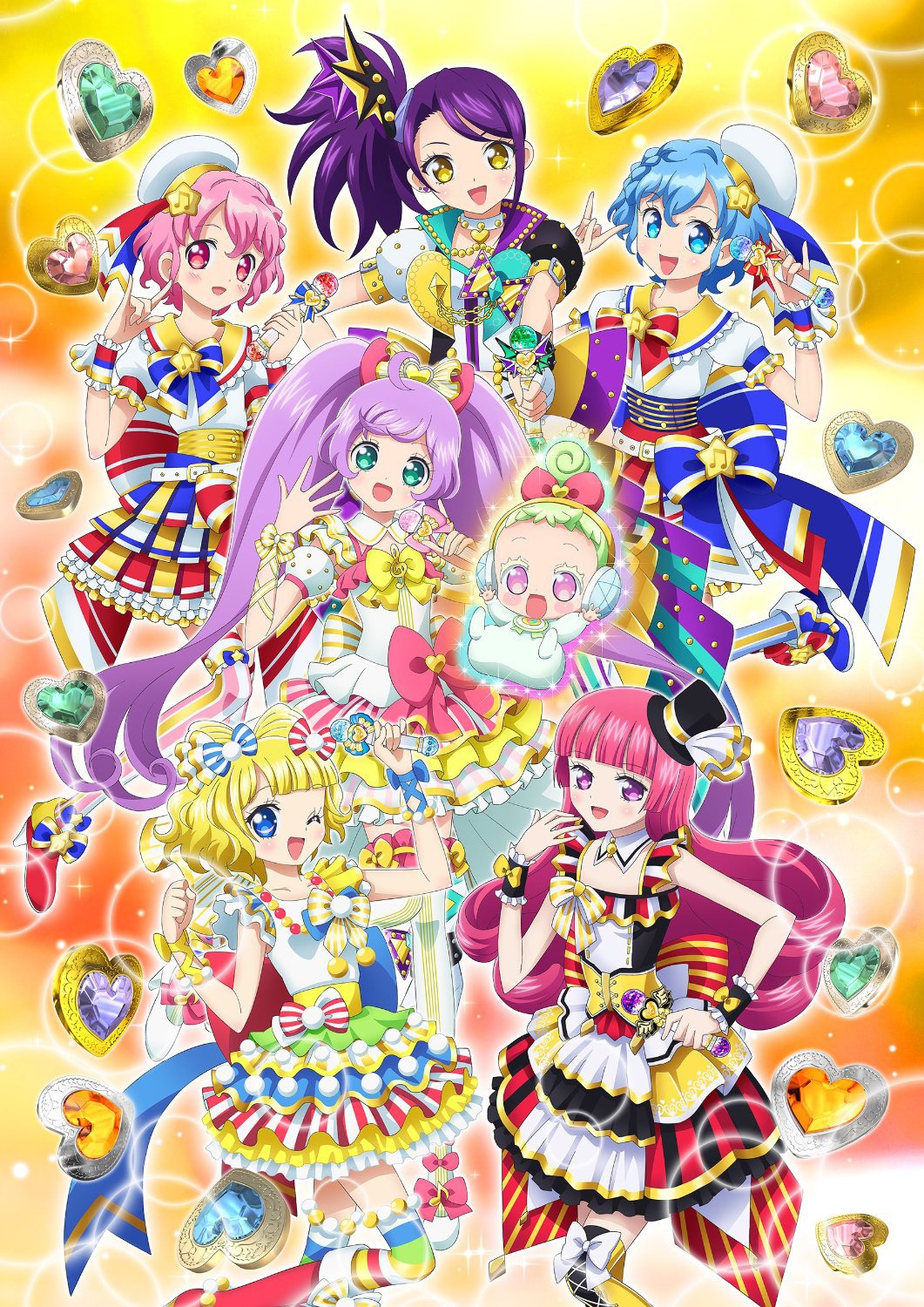テレビアニメ「プリパラ」キービジュアル ©T-ARTS / syn Sophia / テレビ東京 / PP3製作委員会