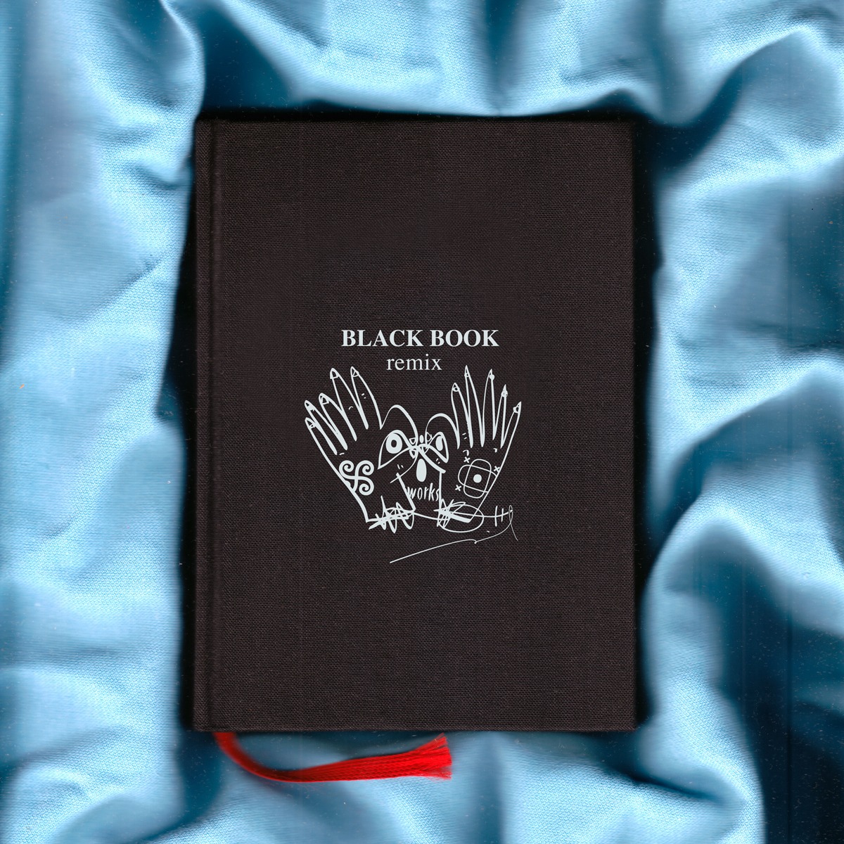 Popy Oil x Killer Bong「BLACK BOOK remix」のパッケージイメージ。