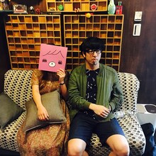 左からコレサワ、ヤマモトショウ。