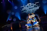 前列左から山下七海、奥野香耶。後列左から吉岡茉祐、青山吉能。（写真提供：DIVE II entertainment）