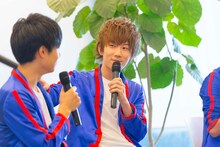 「“CUBERS結成1周年記念日”3rd SG DVD盤発売&JUNON CUBERS 3P特集記念！ SPECIAL EVENT」の様子。（撮影：牛島康介）