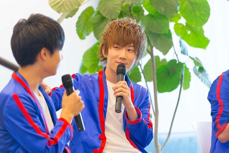 「“CUBERS結成1周年記念日”3rd SG DVD盤発売&JUNON CUBERS 3P特集記念！ SPECIAL EVENT」の様子。（撮影：牛島康介）