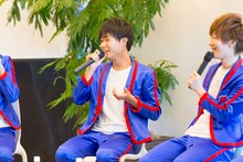 「“CUBERS結成1周年記念日”3rd SG DVD盤発売&JUNON CUBERS 3P特集記念！ SPECIAL EVENT」の様子。（撮影：牛島康介）