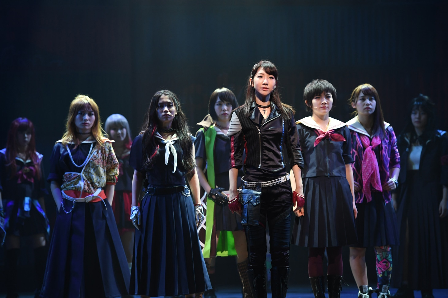 「『マジすか学園』～Lost In The SurperMarket～」 より。(c)AKS