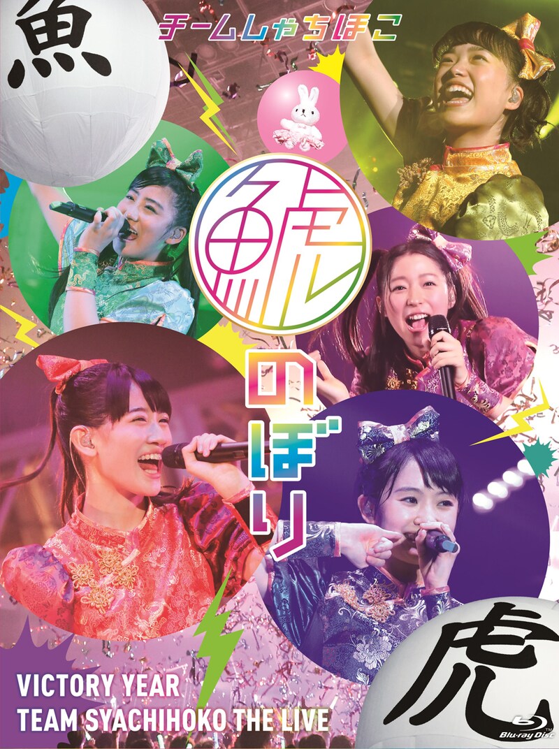 チームしゃちほこ「鯱のぼり at 幕張メッセイベントホール」Blu-rayジャケット