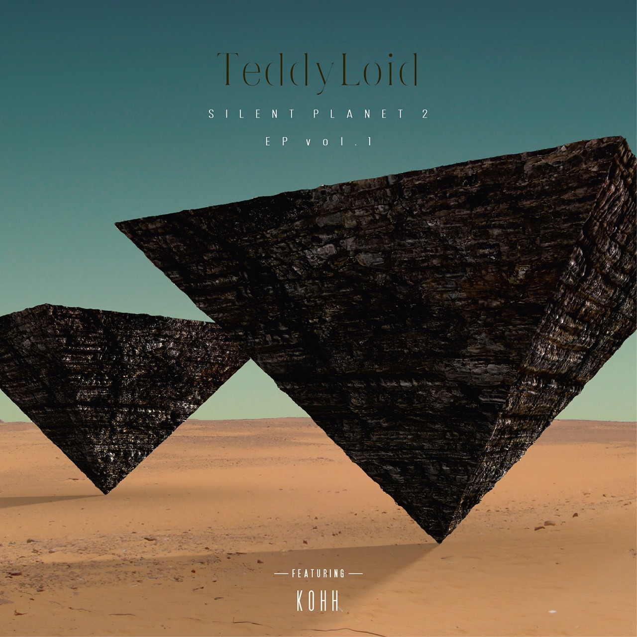 TeddyLoid「SILENT PLANET 2 EP Vol.1 feat. KOHH」配信ジャケット