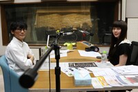 山口一郎と南波志帆。(c)NHK