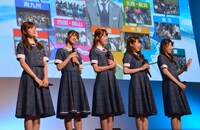 「ライオンスペシャル 第36回全国高等学校クイズ選手権 全国一斉大会」関東会場に出演する乃木坂46メンバー。