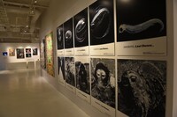 「SHIBUYA PARCO MUSEUM FINAL EXHIBITION 2016『SHIBUYA, Last Dance_』」館内の様子。