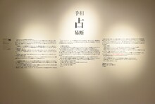 小沢健二の展示作品「手相 占 易断」。